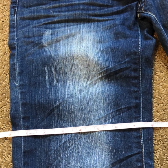 Cambridge Distressed Blue Jeans - Picture 10 of 12